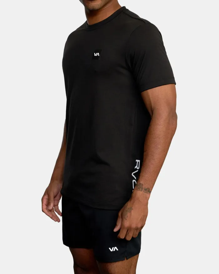 RVCA Short Sleeves RVCA 2X Tee Black 8211 Men