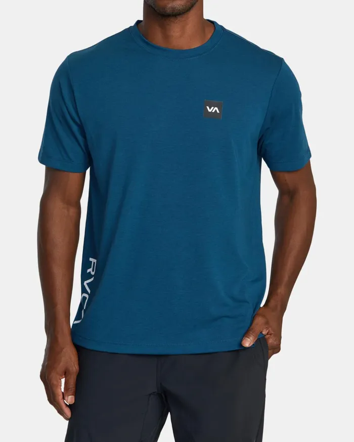 RVCA Short Sleeves RVCA 2X Tee Marine 8211 Men