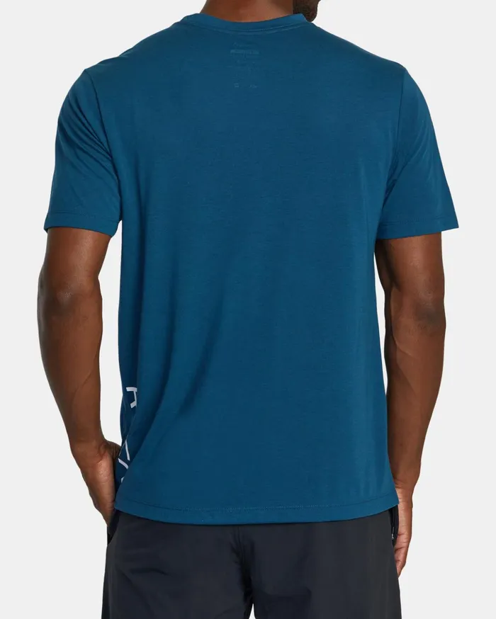 RVCA Short Sleeves RVCA 2X Tee Marine 8211 Men