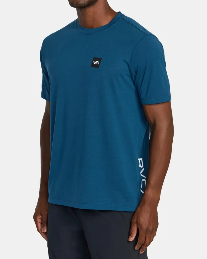 RVCA Short Sleeves RVCA 2X Tee Marine 8211 Men