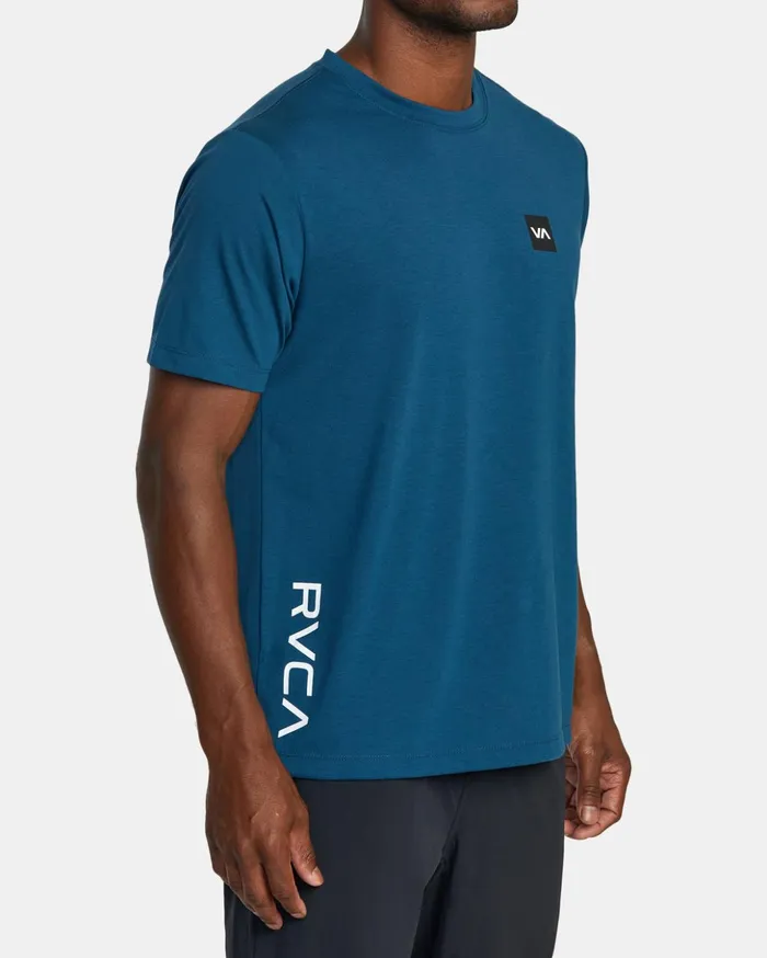 RVCA Short Sleeves RVCA 2X Tee Marine 8211 Men