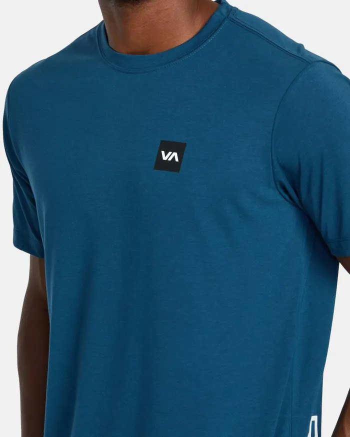 RVCA Short Sleeves RVCA 2X Tee Marine 8211 Men