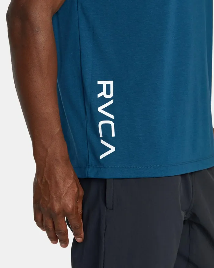 RVCA Short Sleeves RVCA 2X Tee Marine 8211 Men