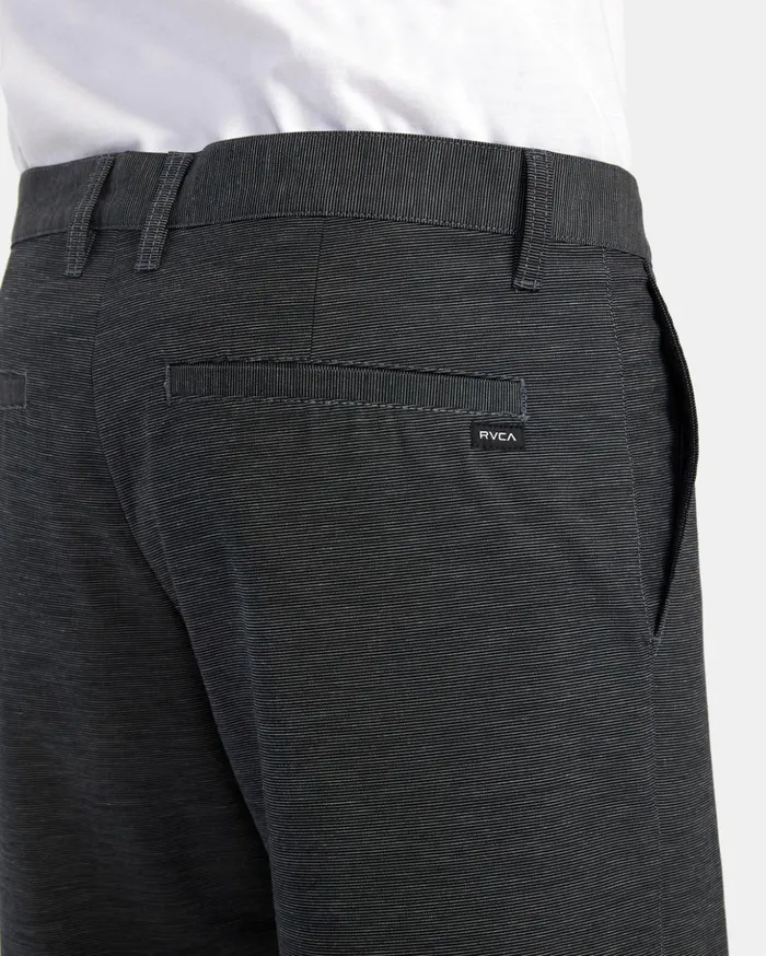 RVCA Shorts Hybrids Daggers Chino Hybrid Boardshorts Black 8211 Men