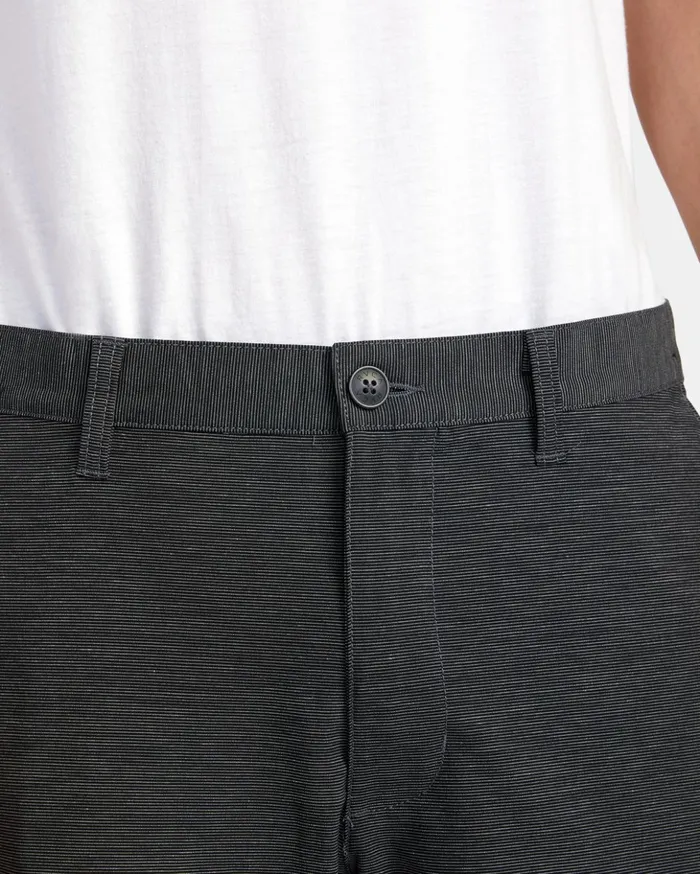 RVCA Shorts Hybrids Daggers Chino Hybrid Boardshorts Black 8211 Men