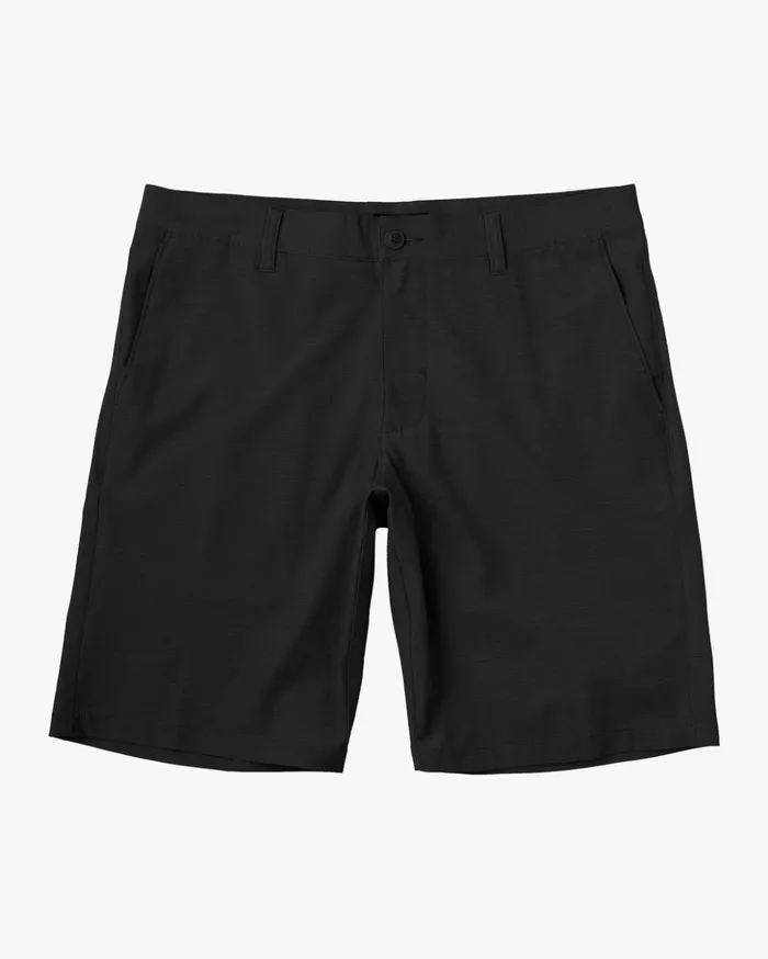 RVCA Shorts Hybrids Daggers Chino Hybrid Boardshorts Black 8211 Men