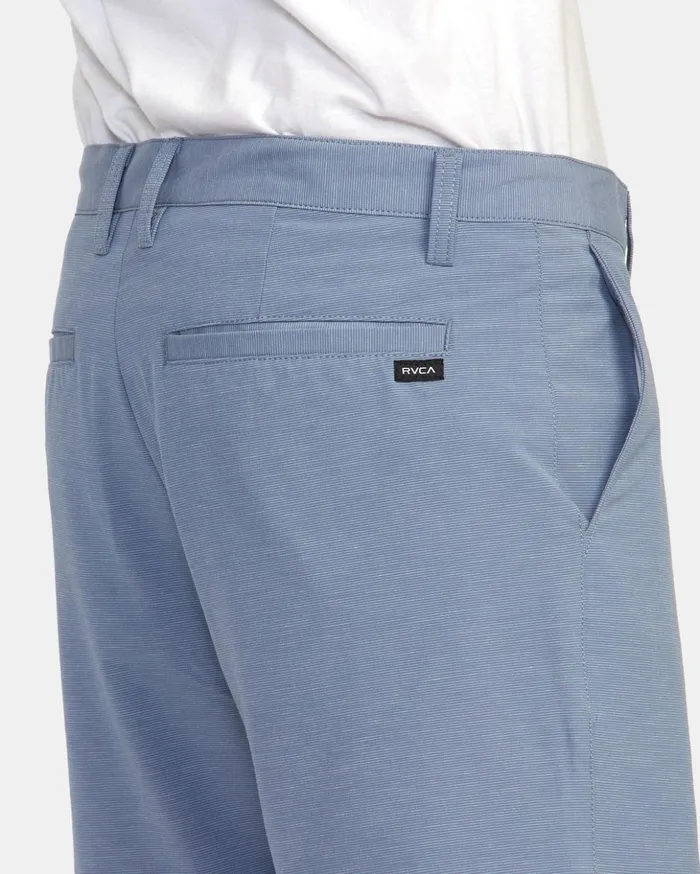 RVCA Shorts Hybrids Daggers Hybrid Chino Shorts 18034 Slate 8211 Men