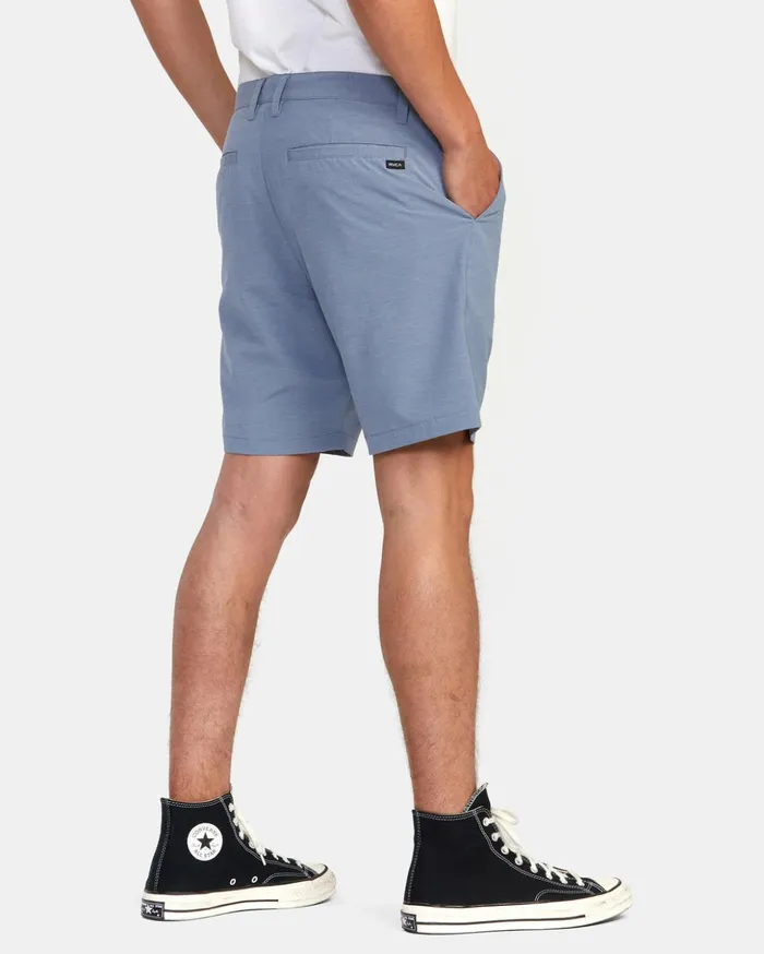 RVCA Shorts Hybrids Daggers Hybrid Chino Shorts 18034 Slate 8211 Men