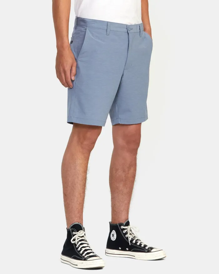 RVCA Shorts Hybrids Daggers Hybrid Chino Shorts 18034 Slate 8211 Men
