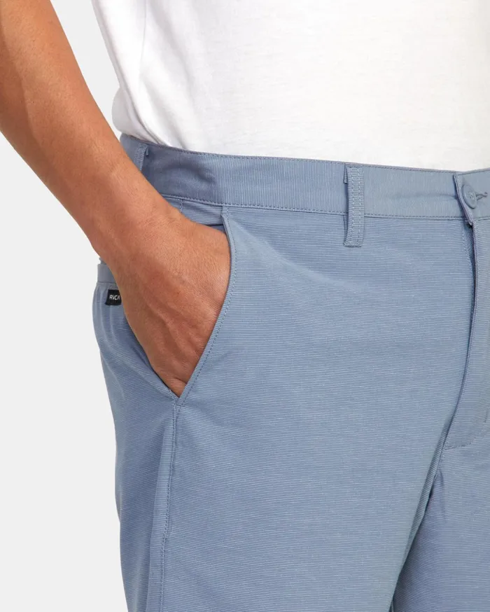 RVCA Shorts Hybrids Daggers Hybrid Chino Shorts 18034 Slate 8211 Men