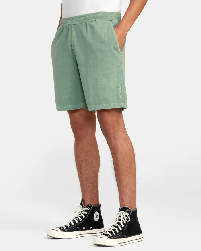 RVCA Shorts Hybrids PTC Elastic Walkshorts 18034 Spinach 8211 Men