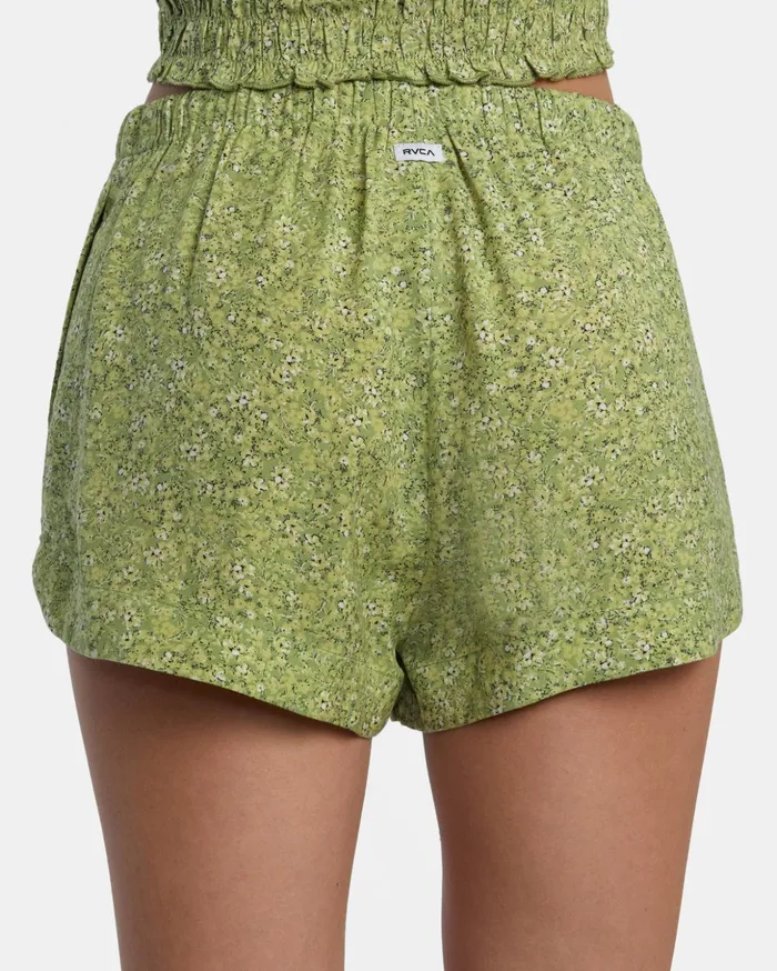 RVCA Shorts Skirts New Yume Drawcord Shorts Fern 8211 Women