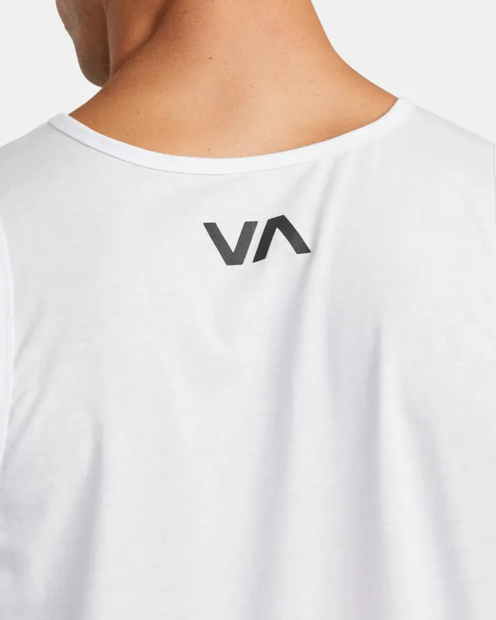 RVCA Tank Tops Icon Tank Top White 8211 Men