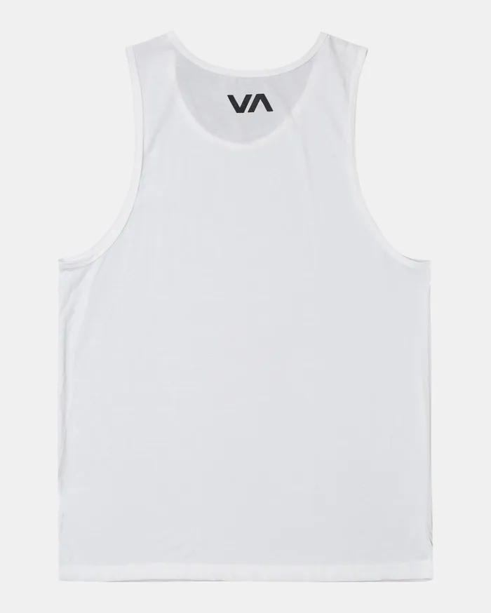 RVCA Tank Tops Icon Tank Top White 8211 Men