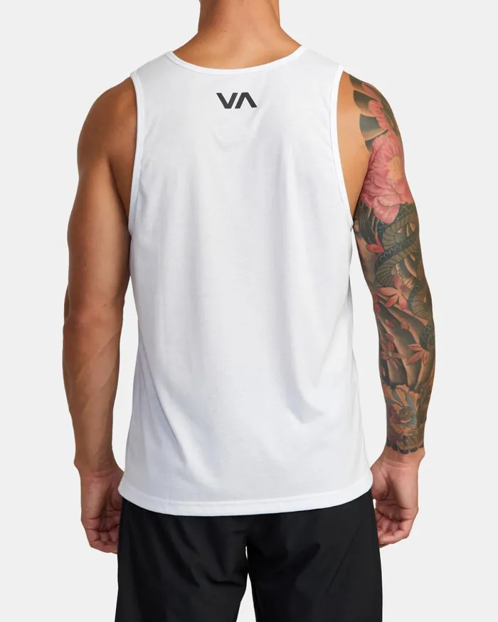 RVCA Tank Tops Icon Tank Top White 8211 Men