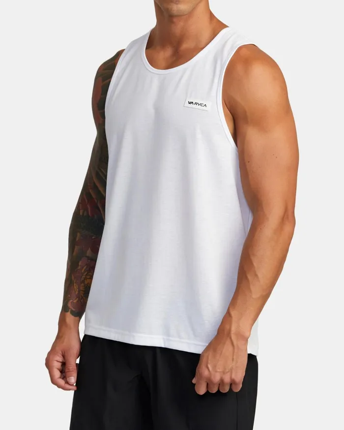 RVCA Tank Tops Icon Tank Top White 8211 Men