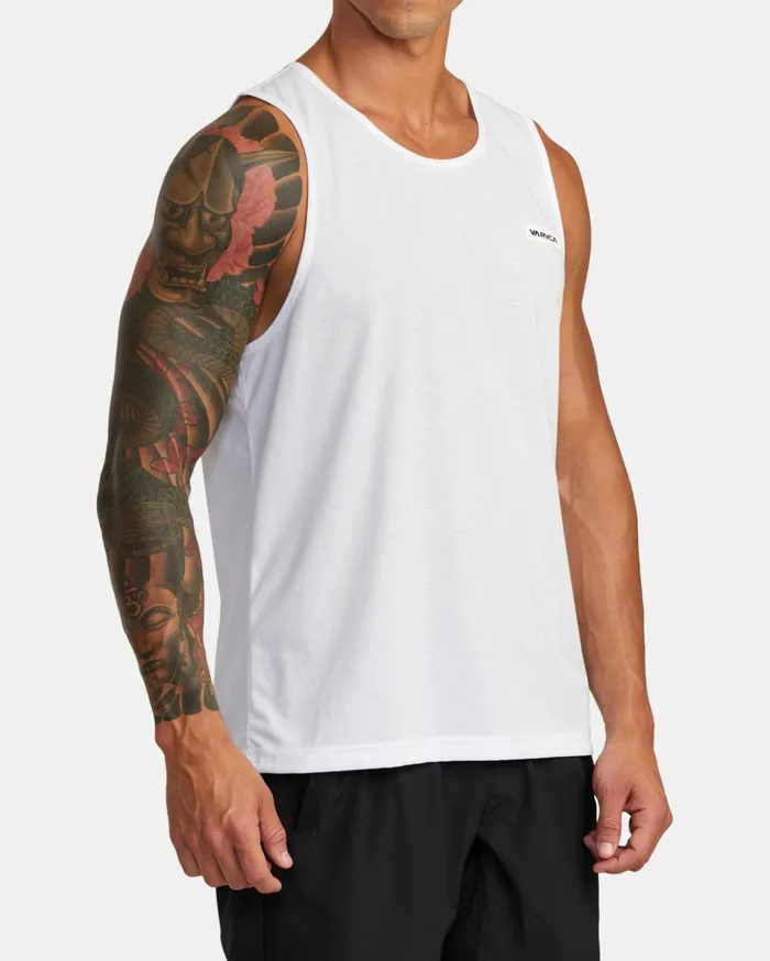 RVCA Tank Tops Icon Tank Top White 8211 Men