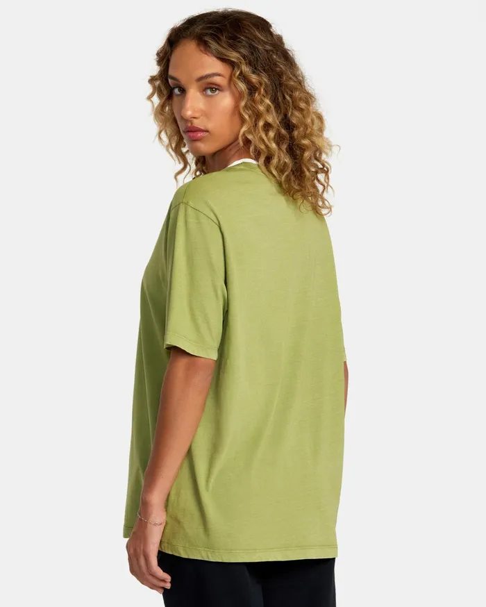 RVCA Tees Tanks PTC Anyday TShirt Fern 8211 Women