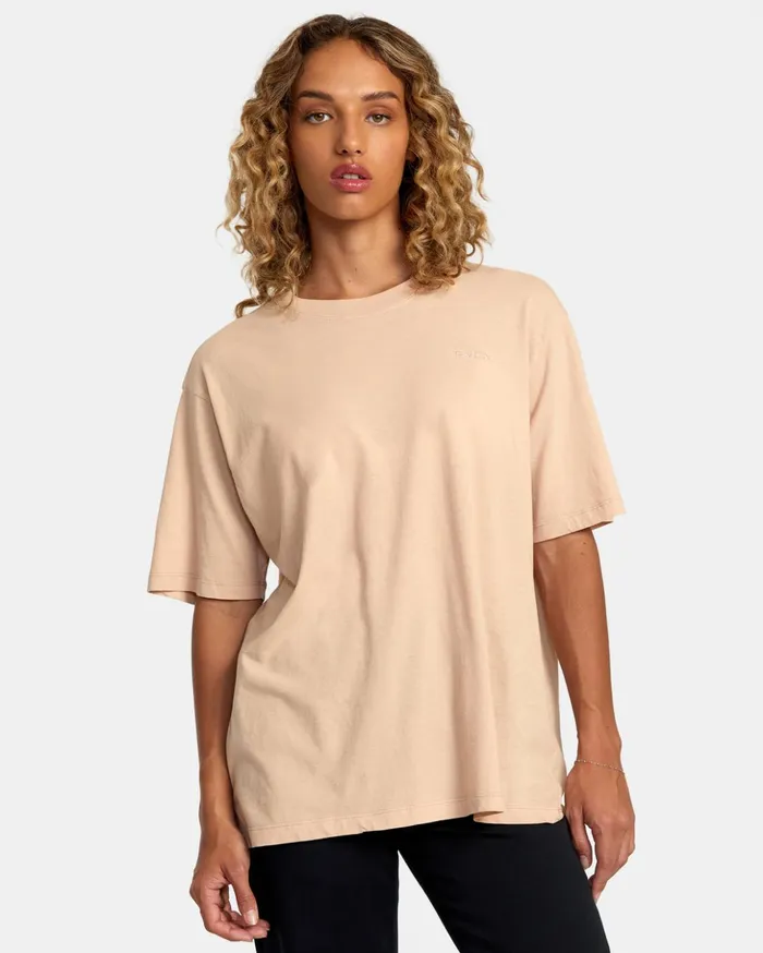 RVCA Tees Tanks PTC Anyday TShirt Nude 8211 Women