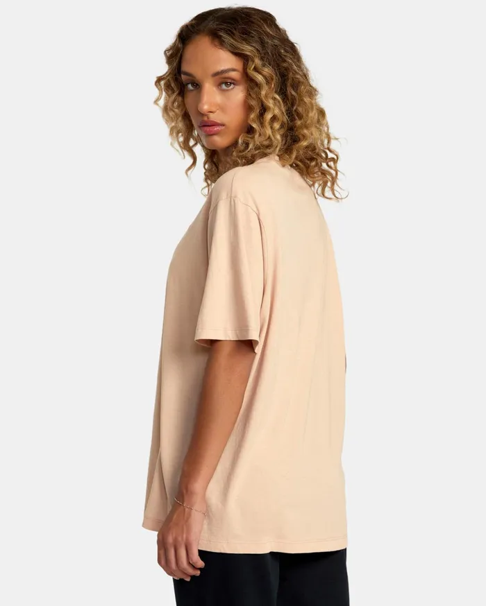 RVCA Tees Tanks PTC Anyday TShirt Nude 8211 Women