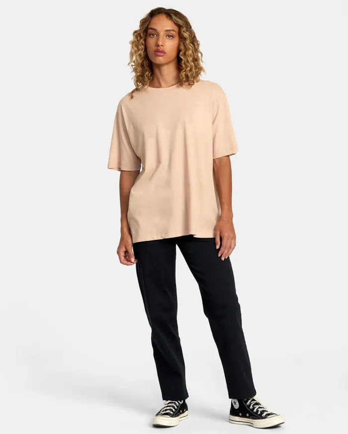 RVCA Tees Tanks PTC Anyday TShirt Nude 8211 Women