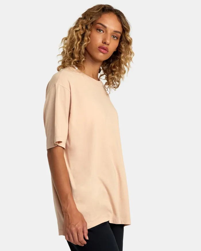 RVCA Tees Tanks PTC Anyday TShirt Nude 8211 Women
