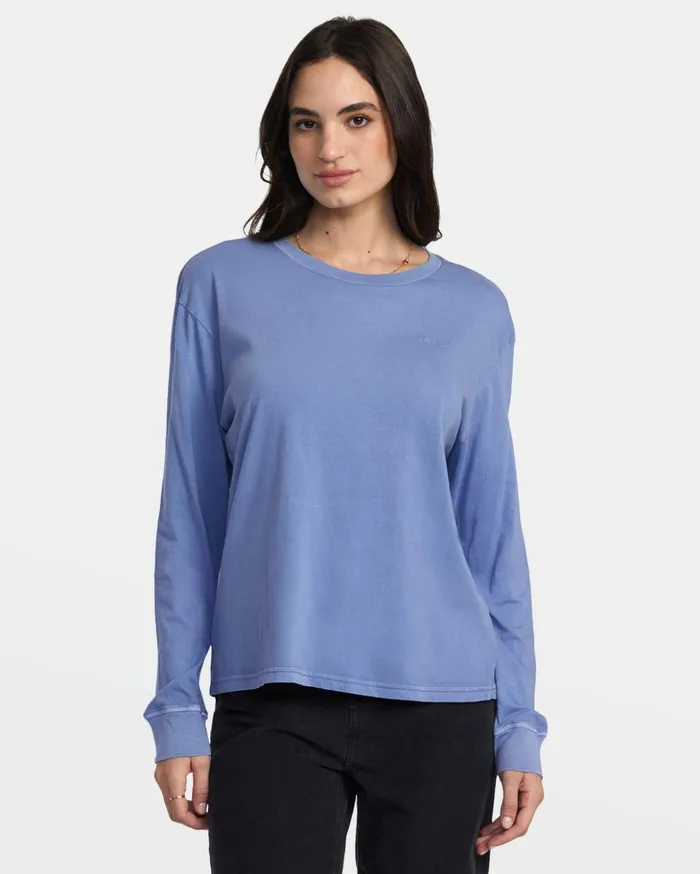 RVCA Tees Tanks Ptc Long Sleeve TShirt Coast 8211 Women