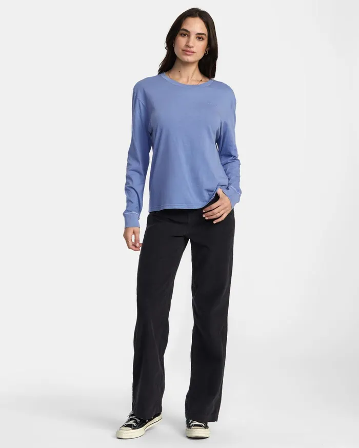 RVCA Tees Tanks Ptc Long Sleeve TShirt Coast 8211 Women