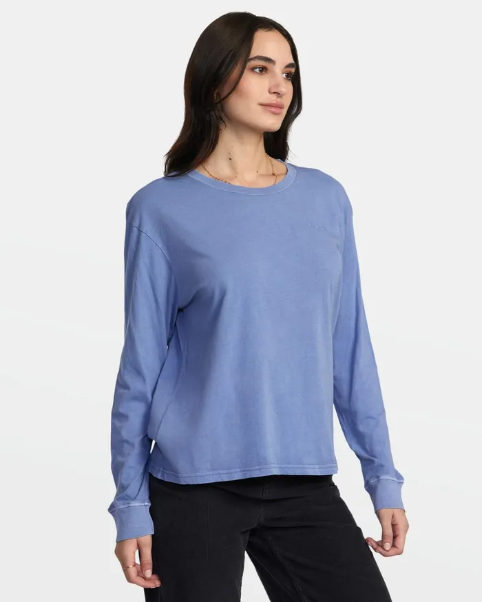 RVCA Tees Tanks Ptc Long Sleeve TShirt Coast 8211 Women