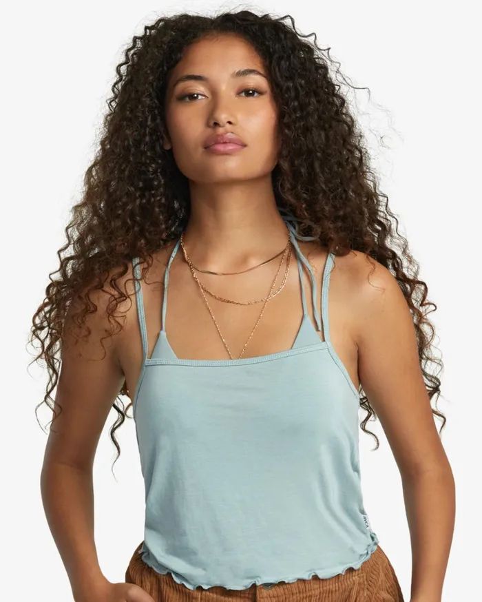 RVCA Tops All That Tank Top Shale 8211 Women