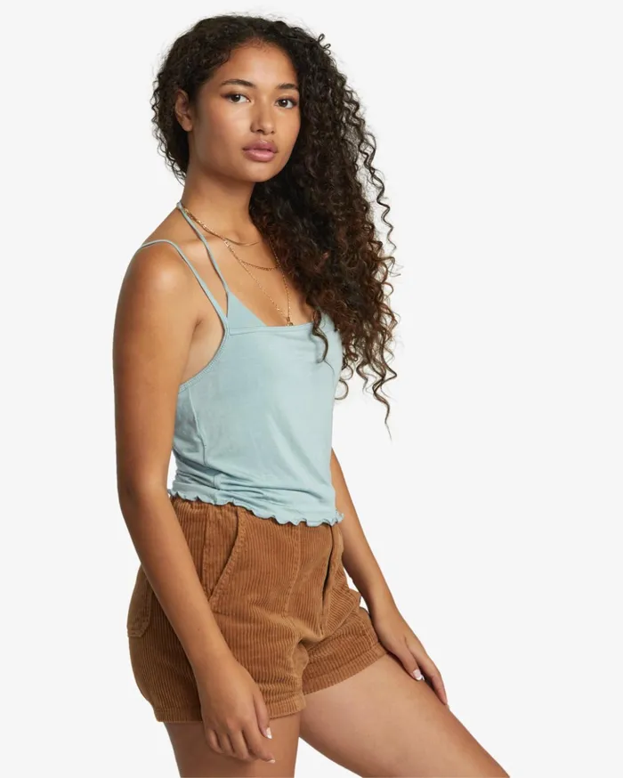 RVCA Tops All That Tank Top Shale 8211 Women