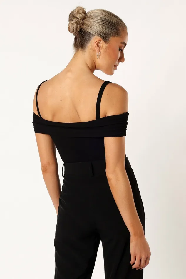 Ryder Bodysuit Black Tops Petal and Pup Women