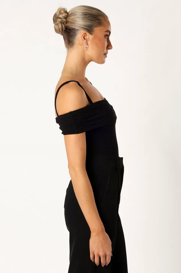 Ryder Bodysuit Black Tops Petal and Pup Women