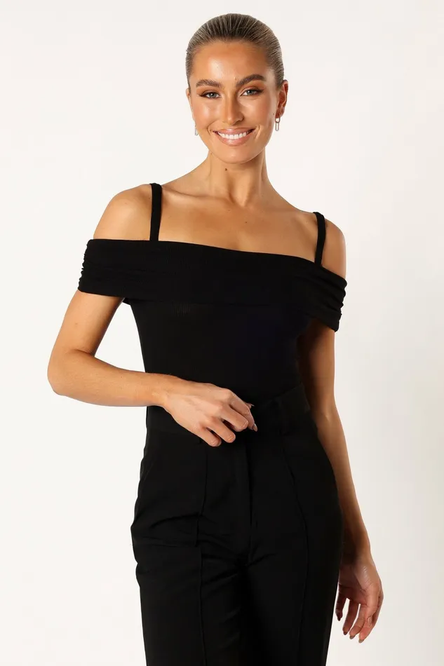 Ryder Bodysuit Black Tops Petal and Pup Women