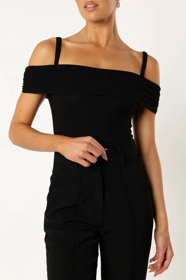 Ryder Bodysuit Black Tops Petal and Pup Women