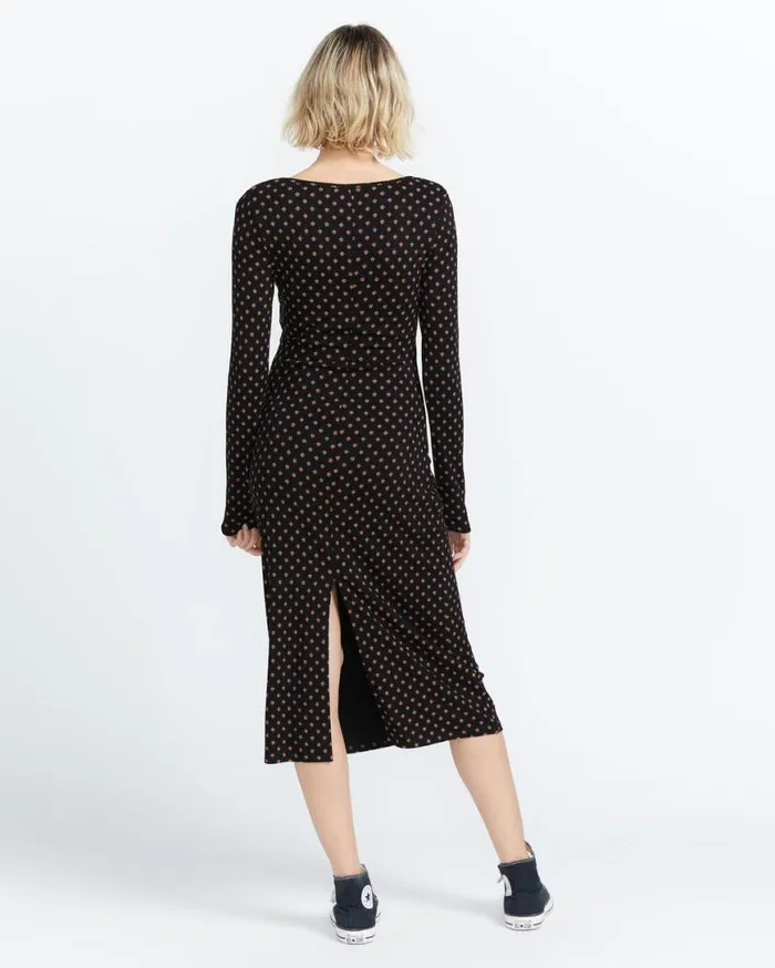 S Sential Dress 8211 Black Womens Volcom Dresses