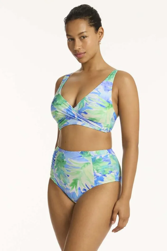 Sea Level Bottoms Key Largo High Waist Gathered Side Pant Key Largo 8211 Women