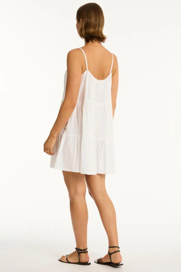 Sea Level Dresses Heatwave Short Sundress Heatwave White 8211 Women Sea Level Dresses Heatwave Short Sundress Heatwave White 8211 Women