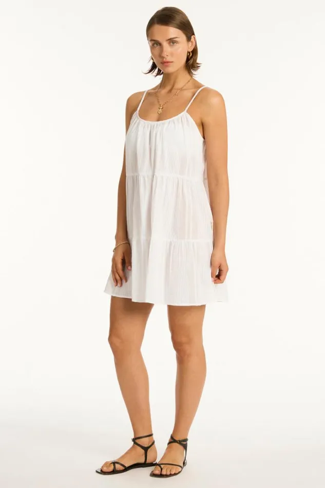 Sea Level Dresses Heatwave Short Sundress Heatwave White 8211 Women Sea Level Dresses Heatwave Short Sundress Heatwave White 8211 Women