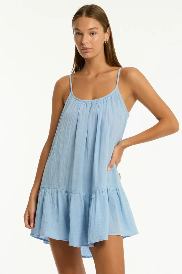 Sea Level Dresses Sunset Short Sundress Sunset Cornflower 8211 Women Sea Level Dresses Sunset Short Sundress Sunset Cornflower 8211 Women