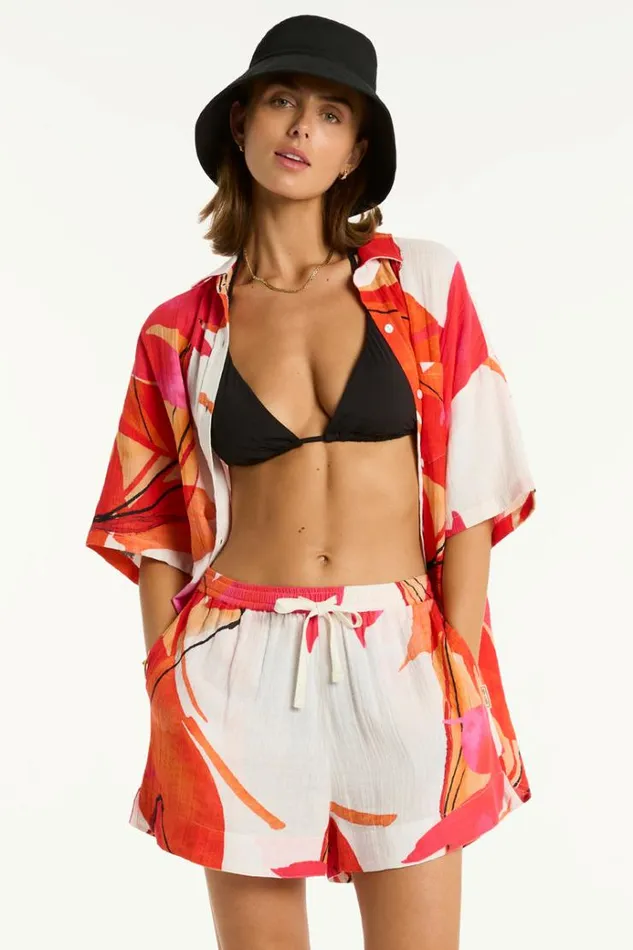 Sea Level Shorts Sublime Aloha Short Sublime Flame 8211 Women