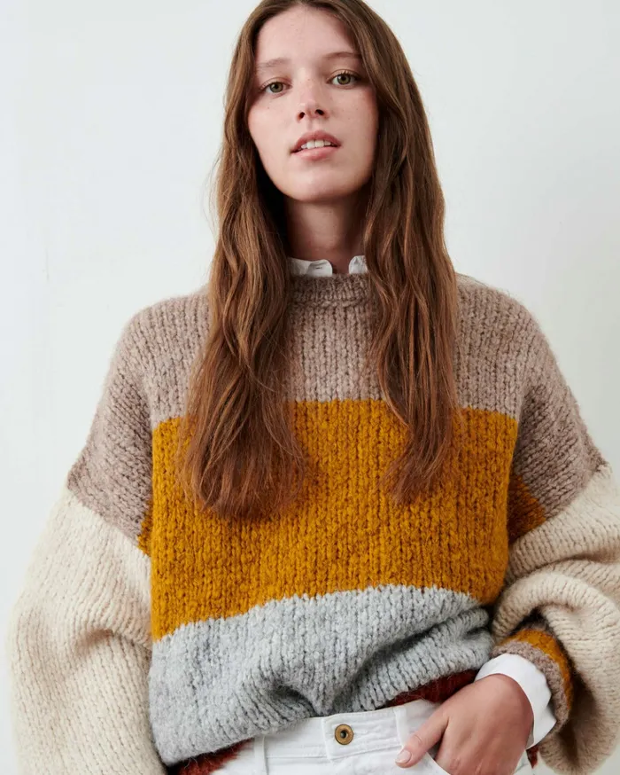 Sessn Womens Jumpers Americana Sandmapple