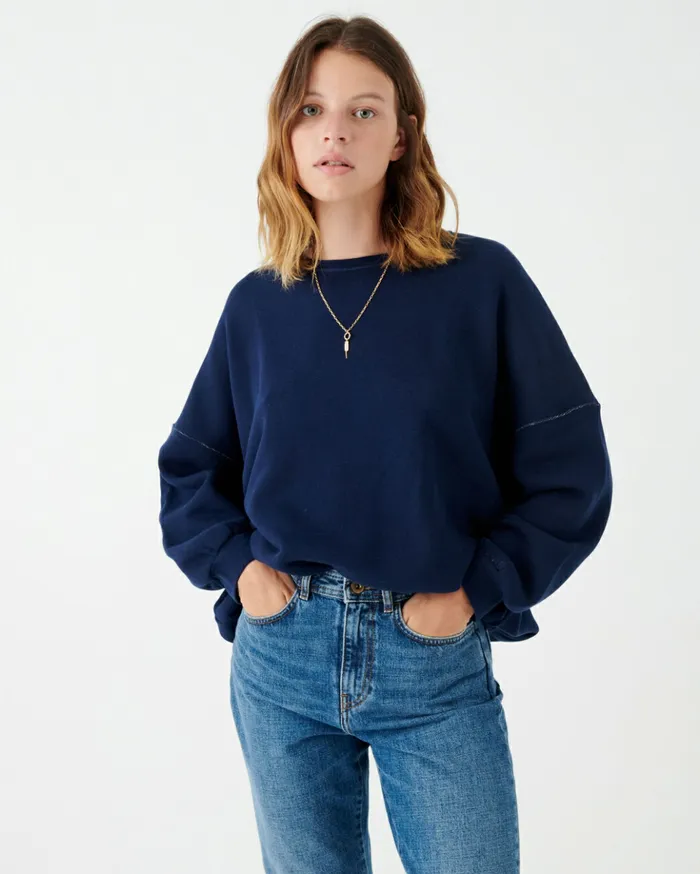 Sessn Womens Jumpers Ito Indigo