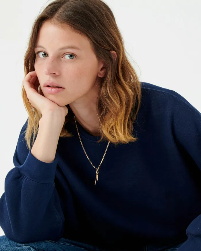 Sessn Womens Jumpers Ito Indigo
