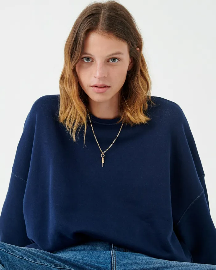 Sessn Womens Jumpers Ito Indigo