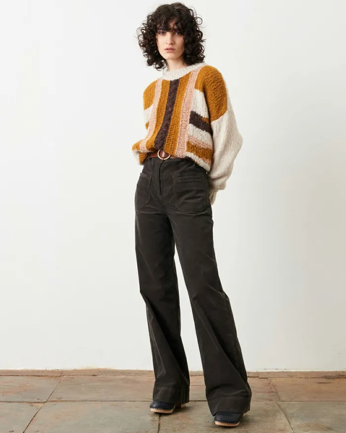 Sessn Womens Trousers Johnny village Ristretto