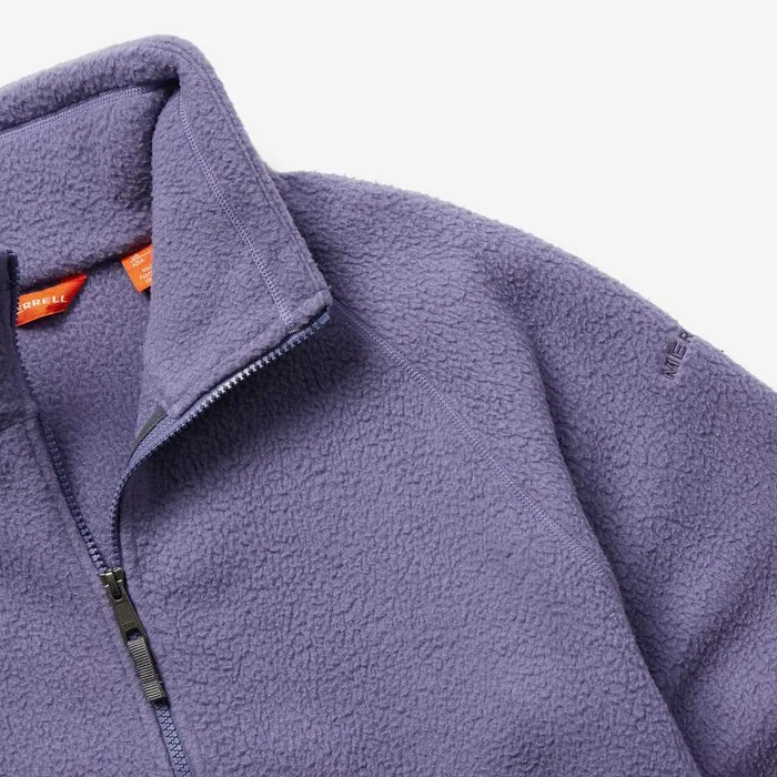 Sherpa Full Zip Heron Women Merrell Tops Sherpa Full Zip Heron Women Merrell Tops