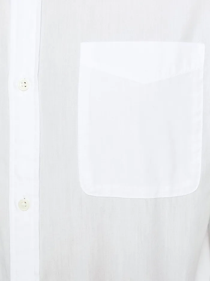 Shirts JACK and JONES Mens BUTTONDOWN POPLIN SHIRT White White Online