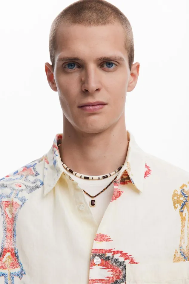 Shirts Men Desigual Shirt White