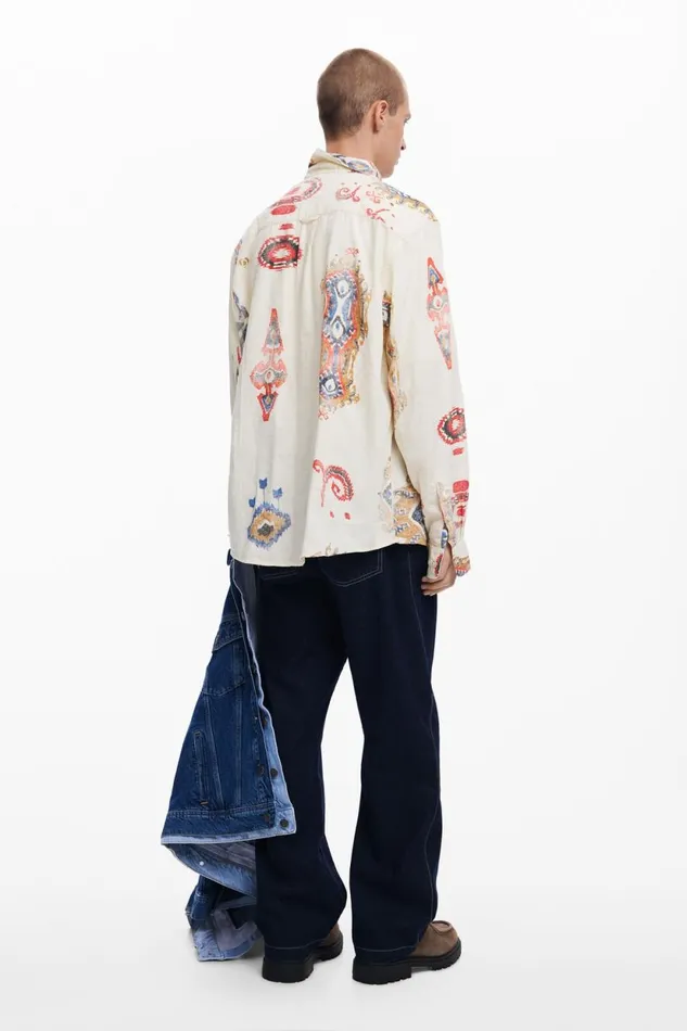 Shirts Men Desigual Shirt White